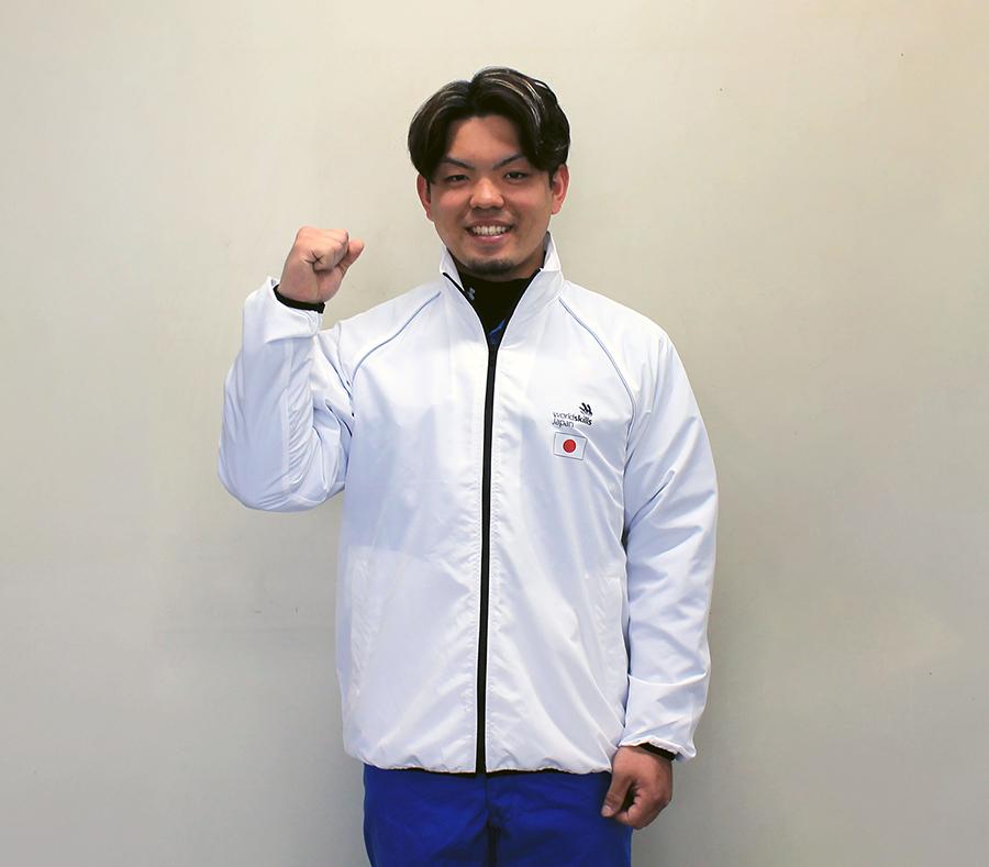 銅メダルを獲得した福井 旺暉選手