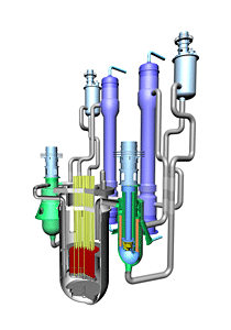 FBR実用炉主概念（ナトリウム冷却ループ型）