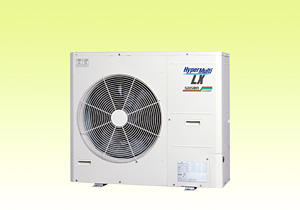 ビル空調用インバーターエアコン<br>「ハイパーマルチLX (Hyper Multi LX)」<br>室外ユニット 新規投入の4馬力
