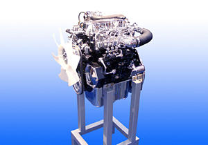 三菱ディーゼルエンジン「S3Q2-T」