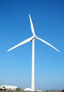 MHI's 2.4 MW wind turbine MWT92/2.4