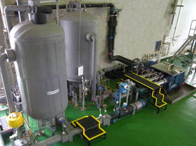 [Testing equipment at Nagasaki R&D Center of MHI]