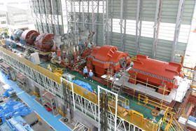 [Compressors and steam turbine for ethylene plant]
