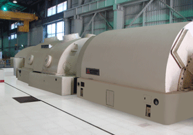 Geothermal Steam Turbine Generator previously delivered to Cerro Prieto <br/>power station in Mexico