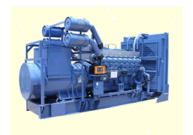Diesel engine generator model identical with the unit shipped to Myanmar