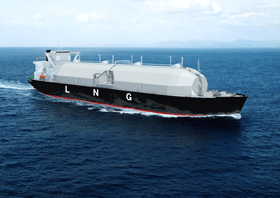 ["Sayaendo" a new-generation LNG carrier] 