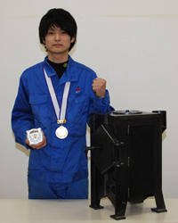 Yusuke Shiomoto<br/>the gold medal winner