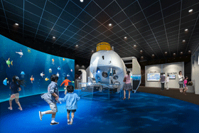 実物大「しんかい6500」の“分解展示”や次世代潜水調査船シミュレータが登場<br />三菱みなとみらい技術館、海洋ゾーンをリニューアル