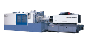 "1600emII," a large sized electric injection molding machine