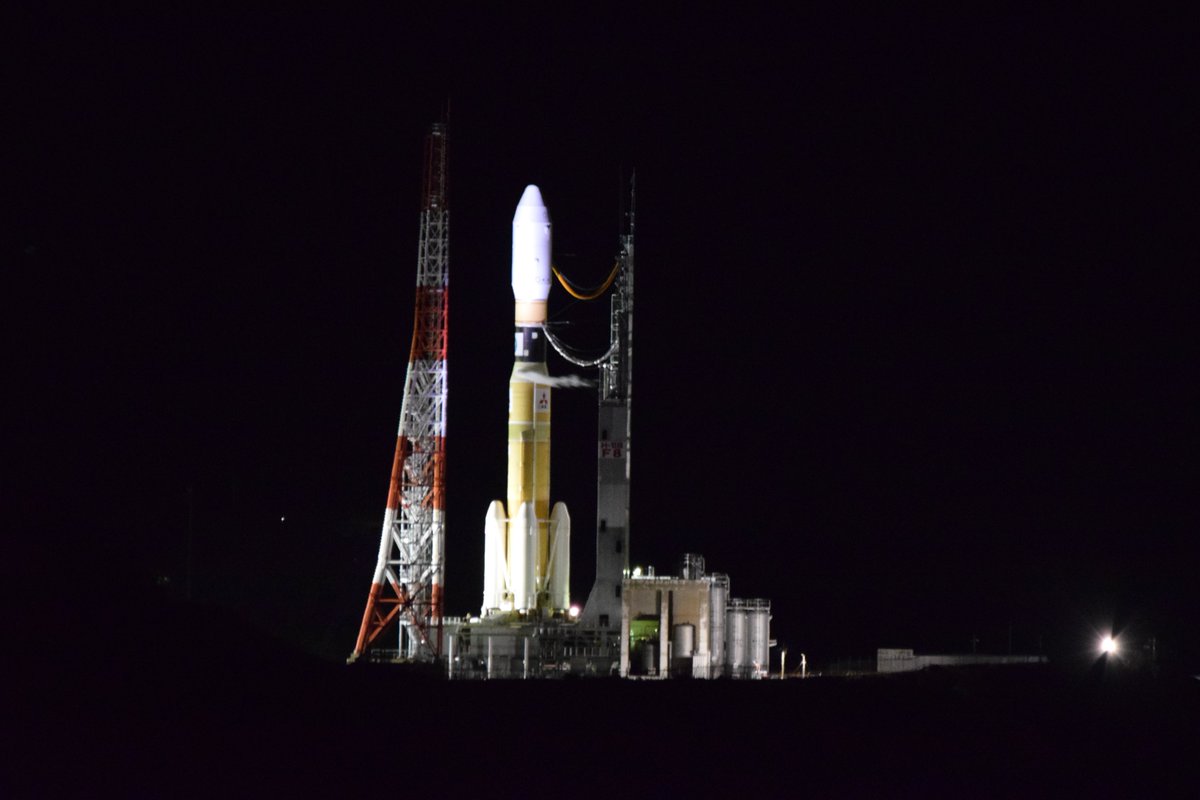 ここまでのターミナル・カウントダウン作業は計画通り順調に進行しています。Terminal countdown operation is proceeding smoothly as planned.